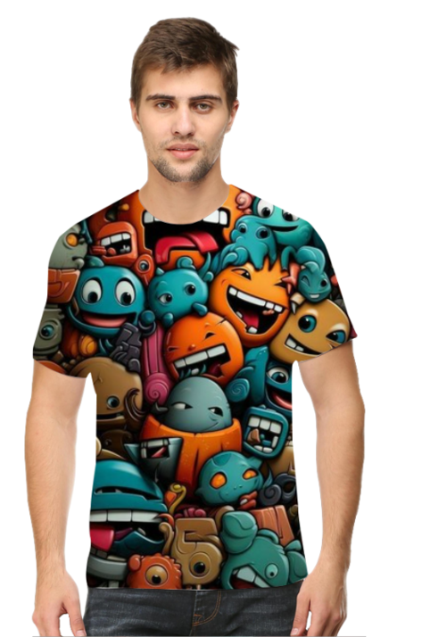 Monk Special All Over Print T-shirt