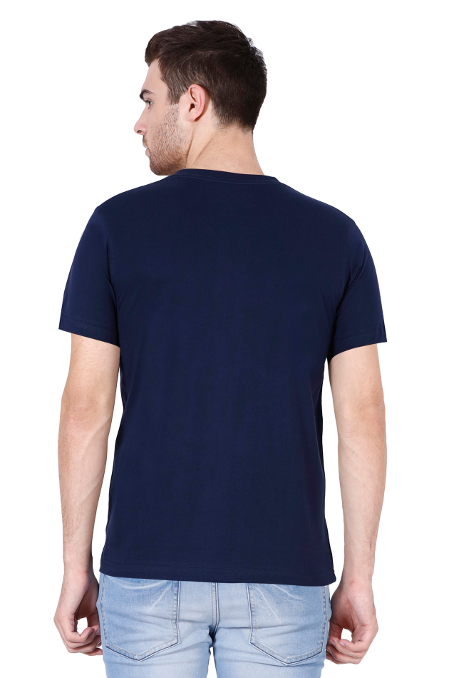 V-neck trendy slogan t-shirt