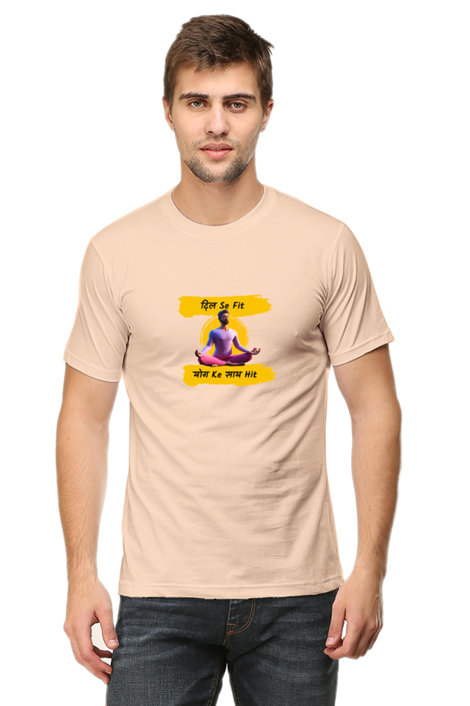 Yoga slogan T-shirt
