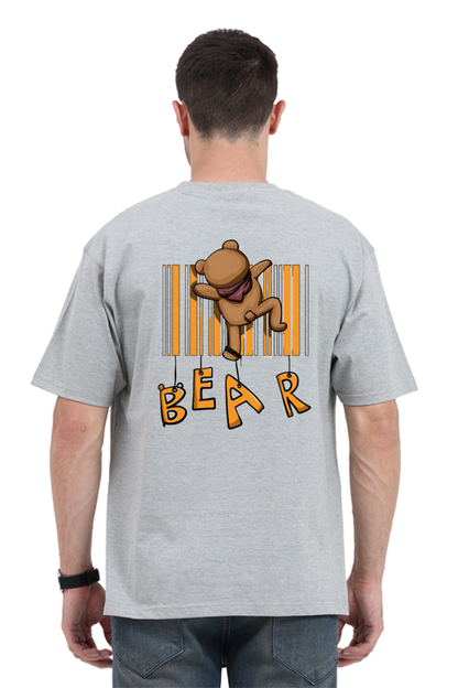 Unisex Oversize beer climbing design T-shirt