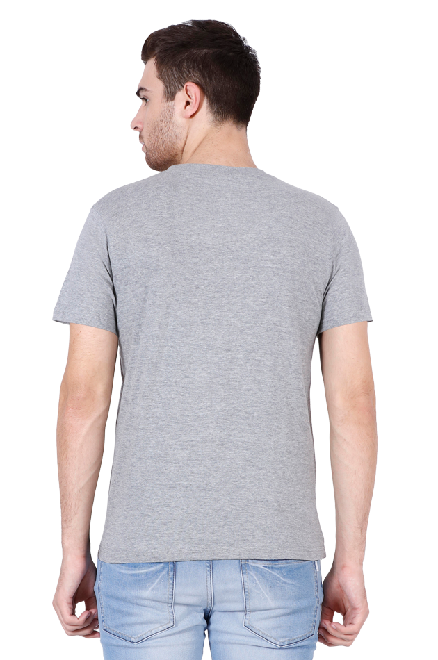 V-neck trendy slogan t-shirt